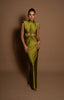 TWIST DRESS PISTACHIO