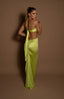 MYKO DRESS LIME GREEN