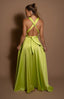 FLOW DRESS LIGHT GREEN