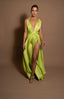 FLOW DRESS LIGHT GREEN