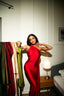 AYA DRESS RED - GardeRobe