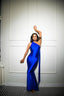 AYA DRESS BLUE - GardeRobe