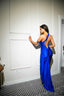 AYA DRESS BLUE - GardeRobe