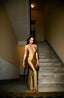 AYA DRESS DARK GOLD - GardeRobe