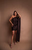 EDGE DRESS choco brown