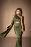 WING DRESS olive green