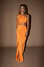 WING DRESS orange