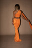 WING DRESS orange