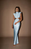 TWIST DRESS LIGHT BABY BLUE