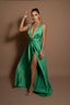 FLOW DRESS GREEN