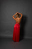 SLIP DRESS RED