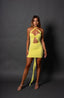 MINI SEXY DRESS LIME