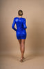 DISCO DRESS BLUE - GardeRobe