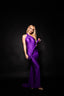 AYA DRESS DEEP PURPLE