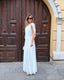 NIA DRESS PEARL WHITE - GardeRobe